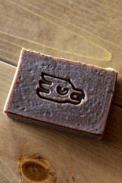 Oatmeal Stout Beer Soap - soap view